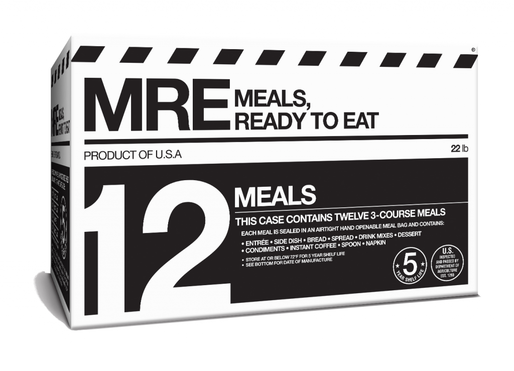 MKA-001 Pre-Order | MRE 12-Pack 3-Course with Flameless Ration Heaters-MRE-Meal Kit Supply-Meal Kit Supply