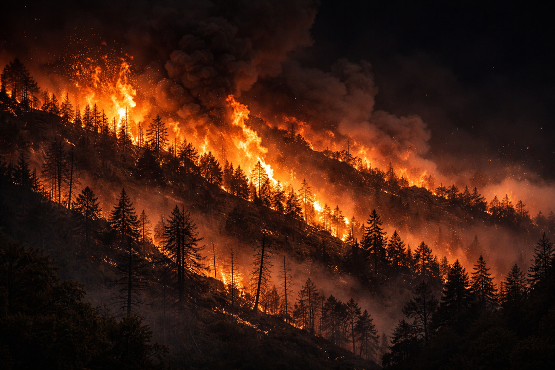 US Food Supply Disaster Series: Cedar Fire (October 2003, San Diego County, CA)