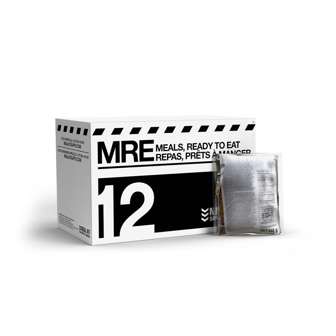 MKA-001 Ready-to-Ship | MRE 12-Pack 3-Course with Flameless Ration Heaters-Meal Kit Supply-Meal Kit Supply