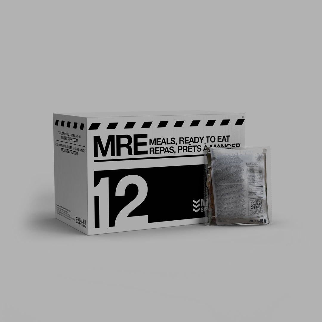 MKA-001 Ready-to-Ship | MRE 12-Pack 3-Course with Flameless Ration Heaters-Meal Kit Supply-Meal Kit Supply